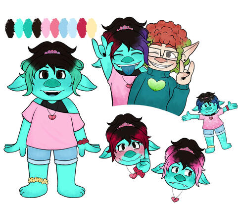 OC - Estilo Trolls - Guide Design